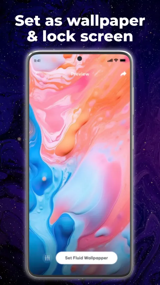 Capturas de tela do 4D Wallpaper: Fluid Simulation