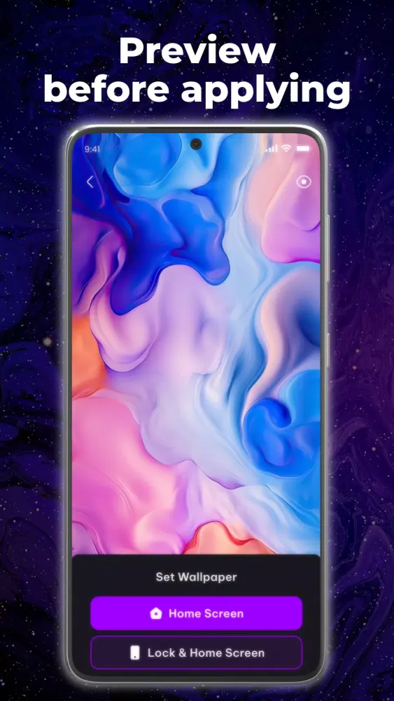 Capturas de tela do 4D Wallpaper: Fluid Simulation