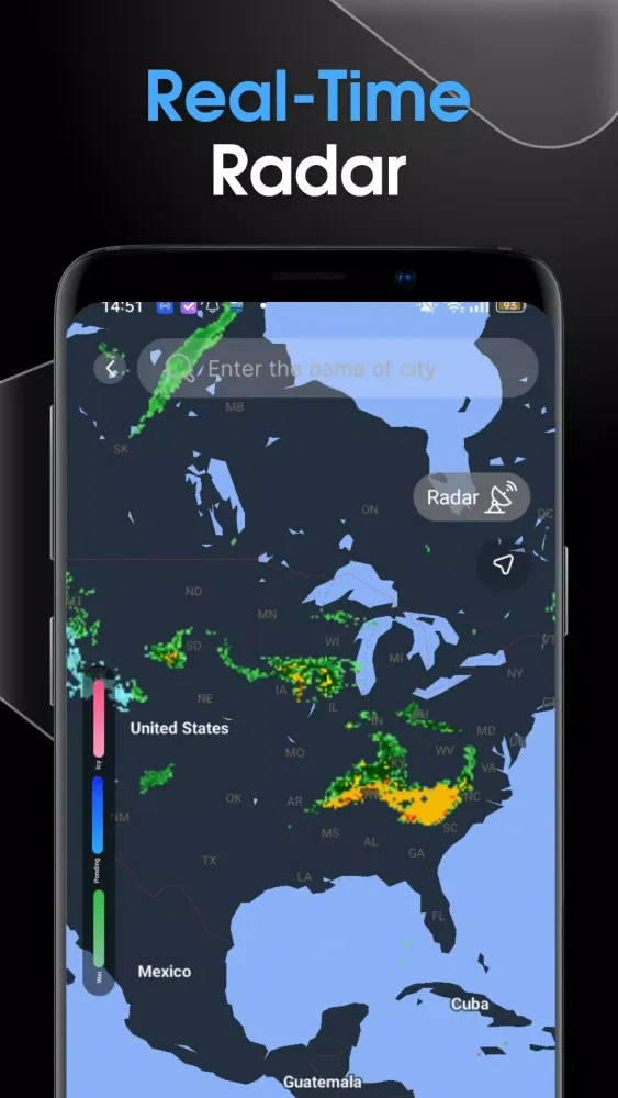 WeatherPlus: Radar&Air Quality 스크린샷