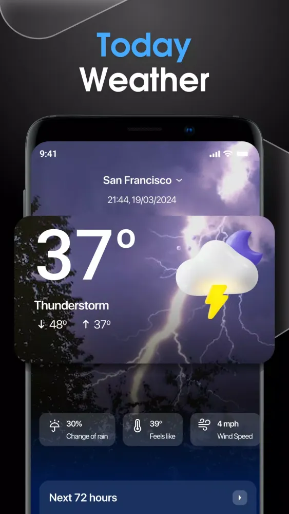 WeatherPlus: Radar&Air Quality 스크린샷