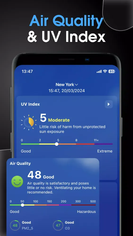 WeatherPlus: Radar&Air Quality 스크린샷