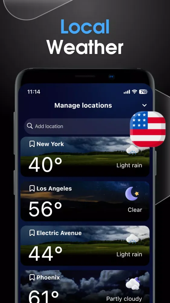 WeatherPlus: Radar&Air Quality 스크린샷