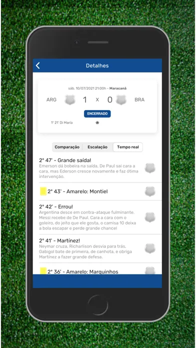 Capturas de tela do América Live 2021
