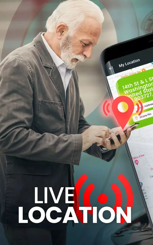 Capturas de tela do Live GPS Satellite - Earth Map