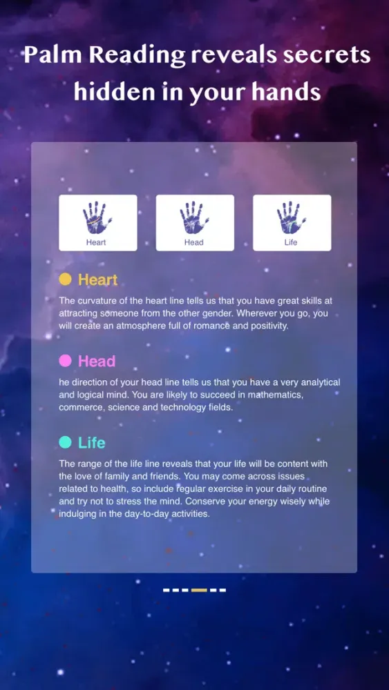 ภาพหน้าจอของ Live Horoscope & Fate