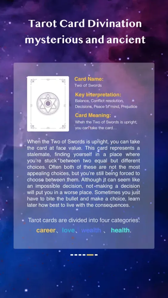 ภาพหน้าจอของ Live Horoscope & Fate
