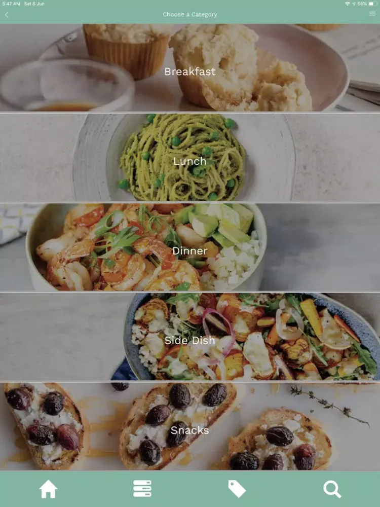 ภาพหน้าจอของ Live Naturally Magazine iPad 