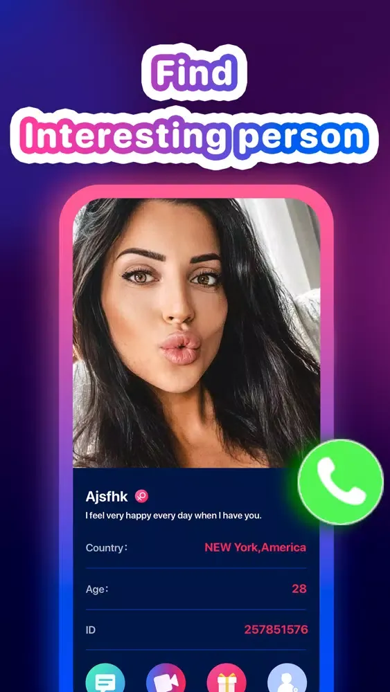 Ome Chat-Live Video Chat स्क्रीनशॉट