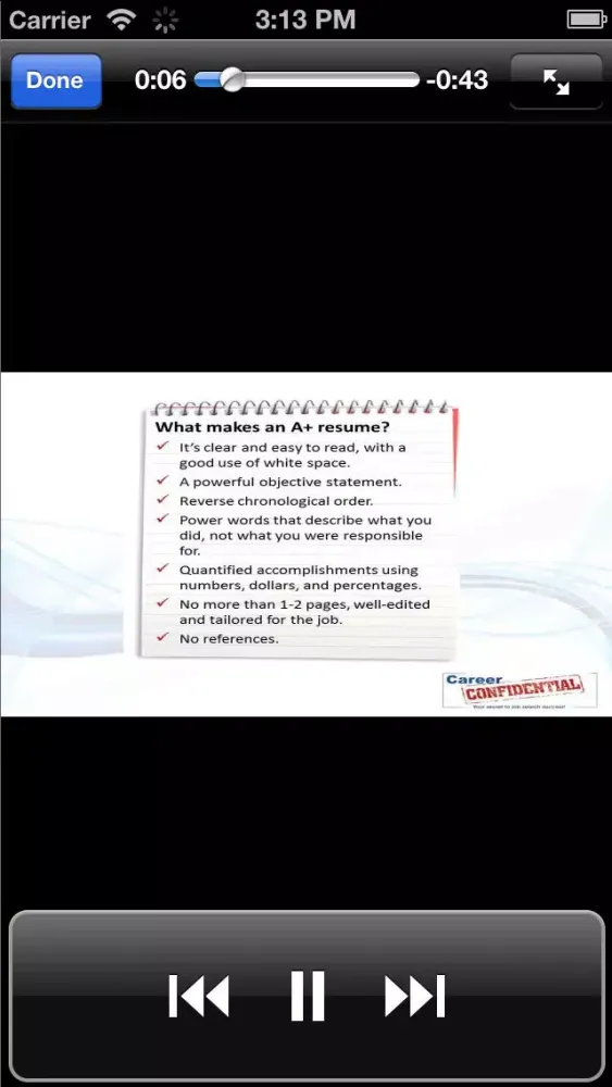 Capturas de pantalla de Resume Review Pro