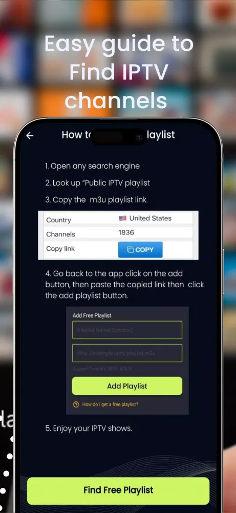 Smart IPTV Player Screenshots
