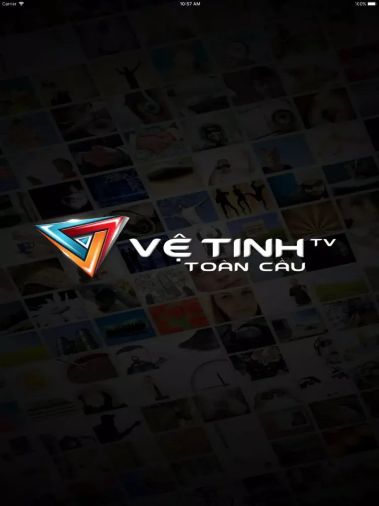 Ảnh chụp màn hình của Ve Tinh TV iPad 
