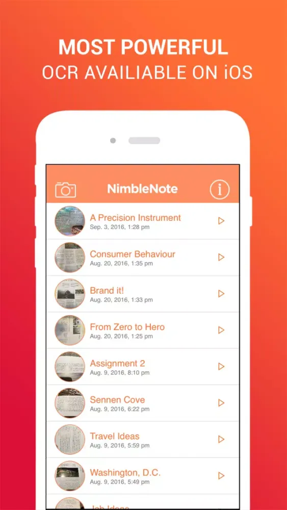 NimbleNote | OCR EduCreations স্ক্রিনশট