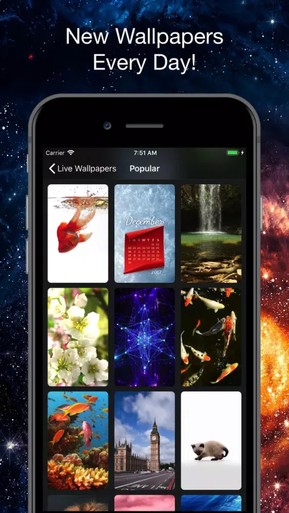 HD Live Wallpapers & Themes Screenshots