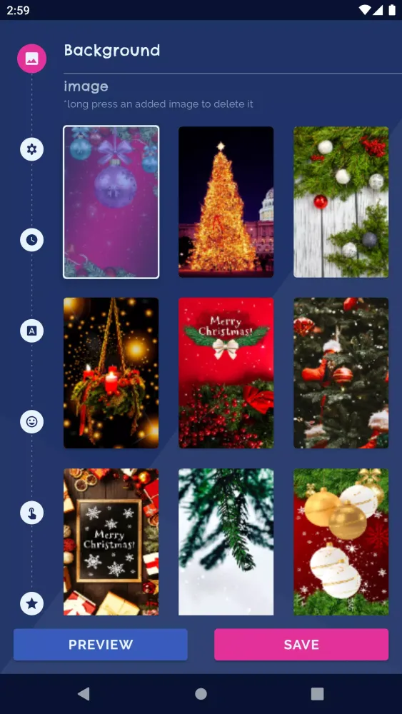Christmas Tree Live Wallpapers Screenshots
