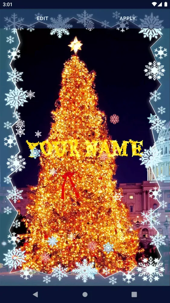 Christmas Tree Live Wallpapers Screenshots