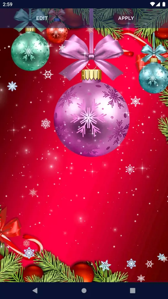 Christmas Tree Live Wallpapers Screenshots
