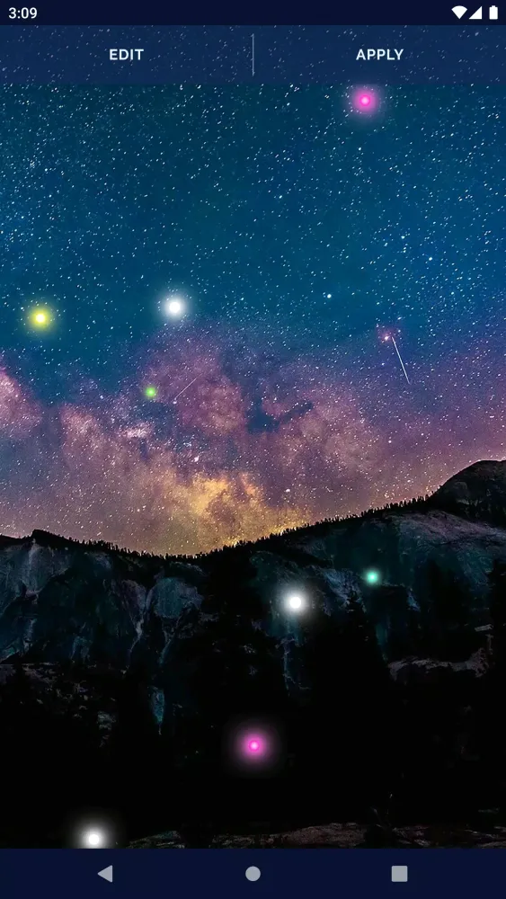 Captures d'écran de Firefly 4K Live Wallpaper