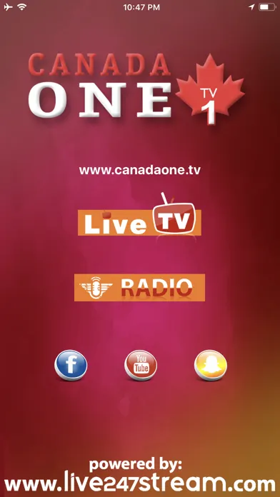 Canada One 스크린샷