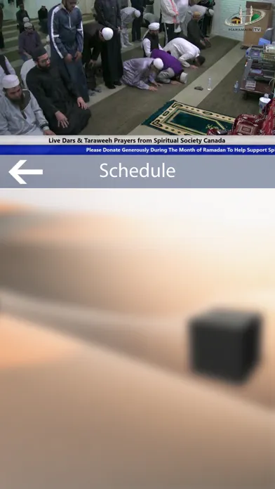 Zrzuty ekranu Haramain TV