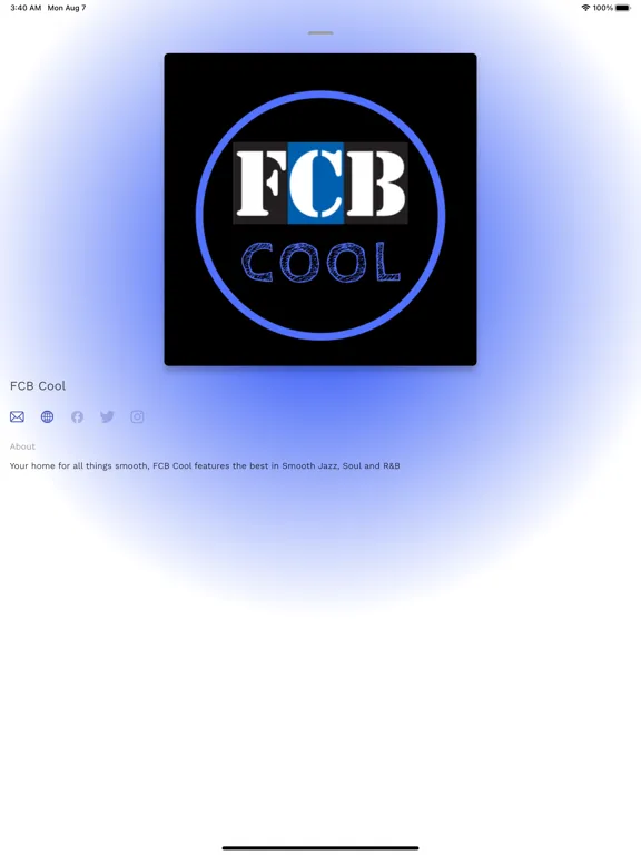 FCB Cool Radio iPad  Ekran Görüntüleri