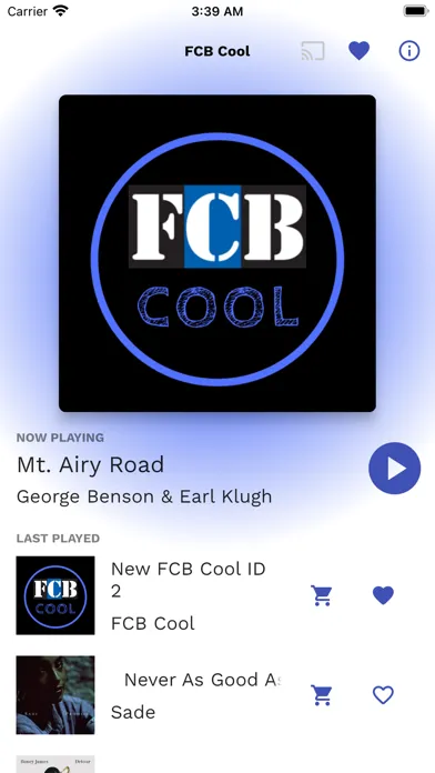 FCB Cool Radio Ekran Görüntüleri