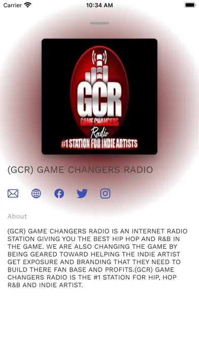 Capturas de pantalla de (GCR) GAME CHANGERS RADIO