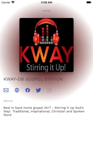 KWAY-DB GOSPEL STATION Screenshots