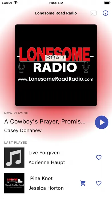 Capturas de pantalla de Lonesome Road Radio