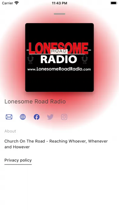 Capturas de pantalla de Lonesome Road Radio
