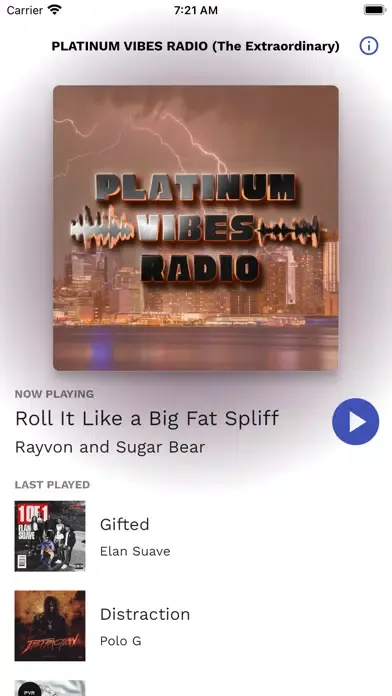 Platinum Vibes Radio应用截图