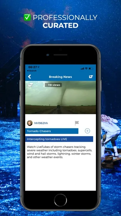 Capturas de pantalla de LiveTube: Live News & Cash