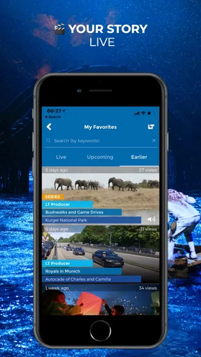 Capturas de pantalla de LiveTube: Live News & Cash