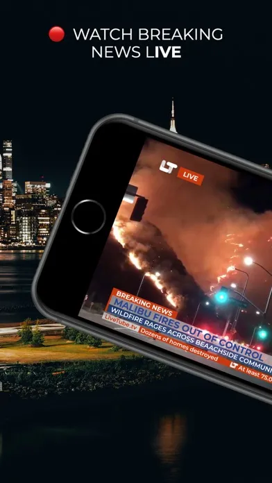 Capturas de pantalla de LiveTube: Live News & Cash