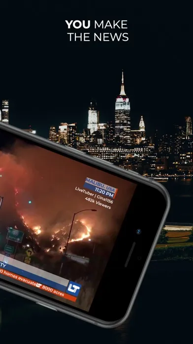 Capturas de pantalla de LiveTube: Live News & Cash