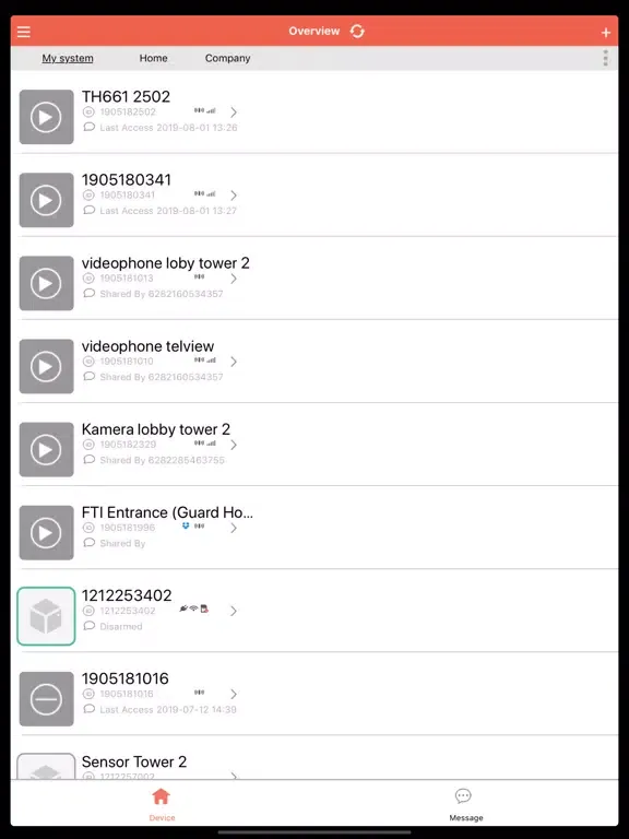 Live Alarm Center iPad 應用截圖