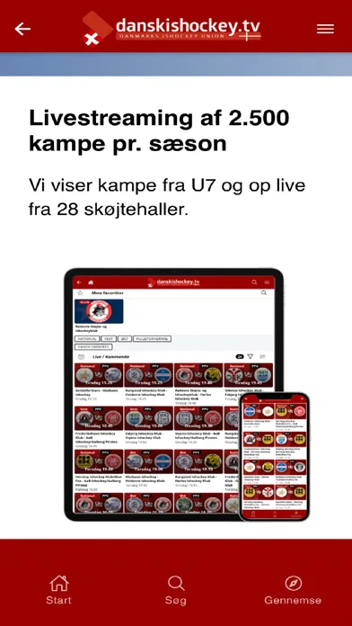 Danskishockey.tv Screenshots