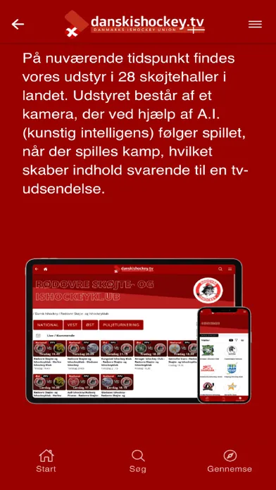 Danskishockey.tv Screenshots