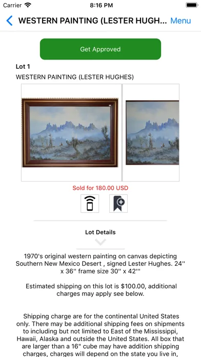 RG Munn Auctions Ekran Görüntüleri