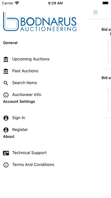 Bodnarus Auctioneering Ekran Görüntüleri