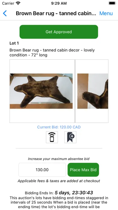 Bodnarus Auctioneering Ekran Görüntüleri