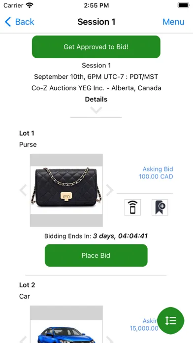 صور CoZ Auctions YEG