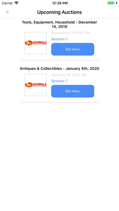 Schmalz Auctions Screenshots