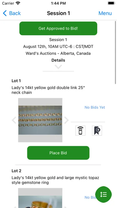 Ward's Auctions স্ক্রিনশট