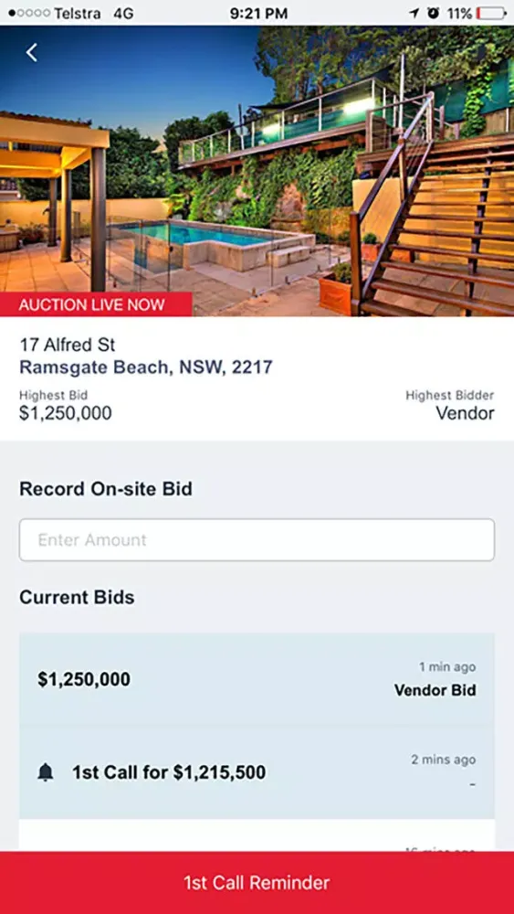 LiveBid - Real Estate & Auctions应用截图