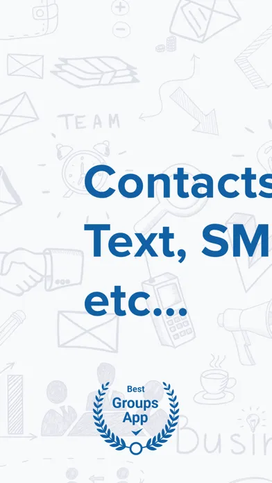 Capturas de pantalla de Contacts Groups - Email & text