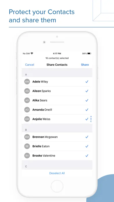 Capturas de pantalla de Contacts Groups - Email & text