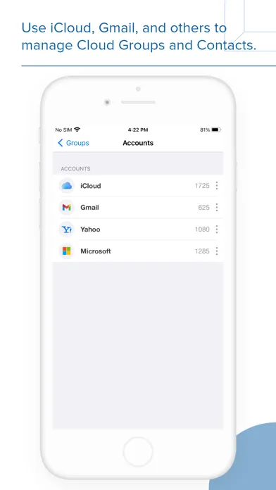 Capturas de pantalla de Contacts Groups - Email & text