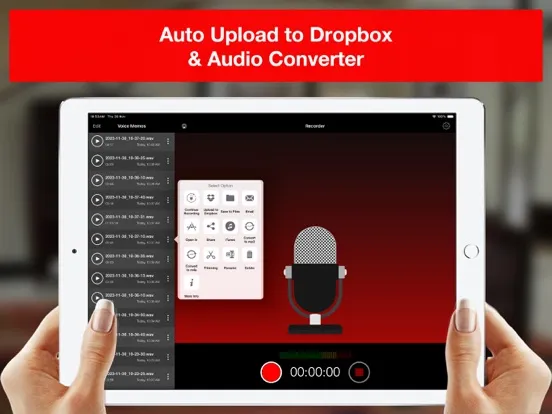 Voice Recorder - Audio Record iPad  Screenshots