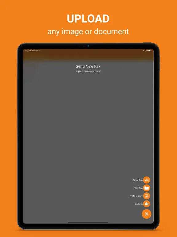 FAX App : send fax from iPhone iPad  Screenshots