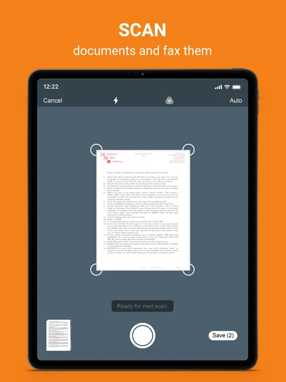 FAX App : send fax from iPhone iPad  Screenshots